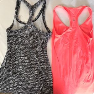 2 LuluLemon Tanks. packaged deal